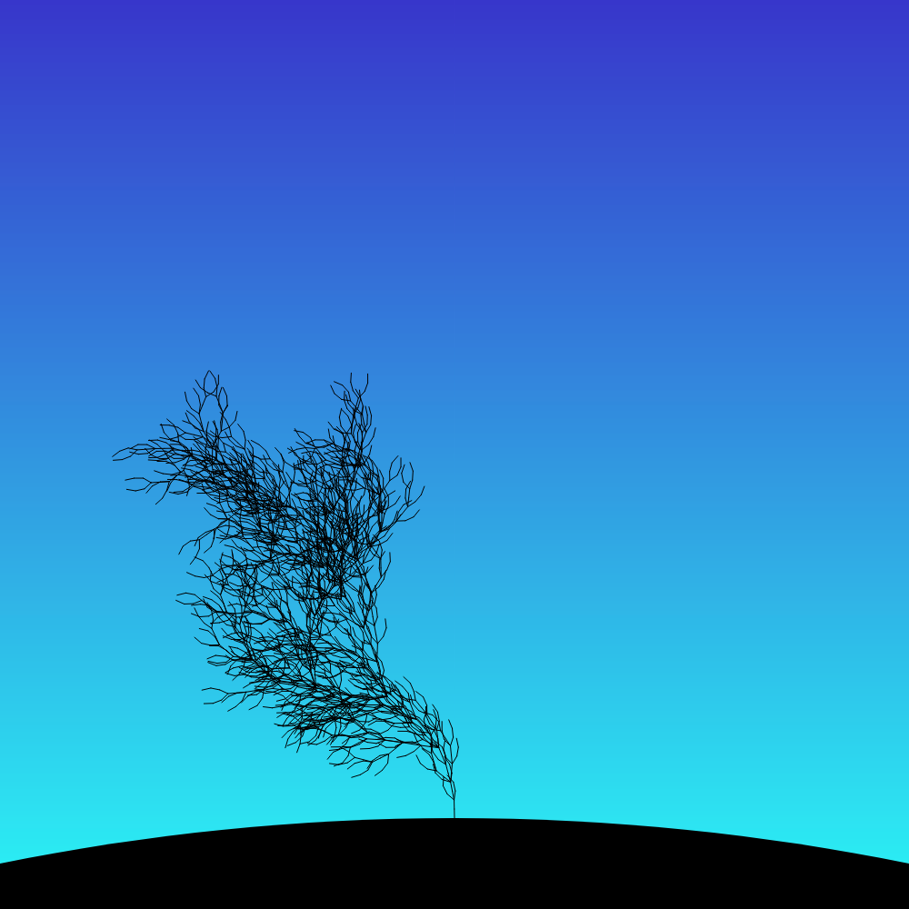 Fractal-Lsystem Tree #116