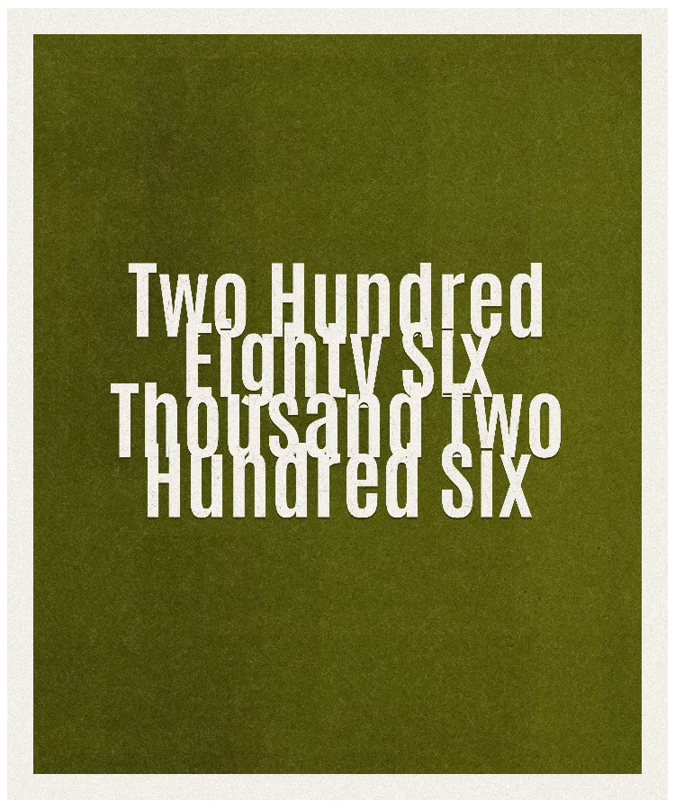 Count #286206