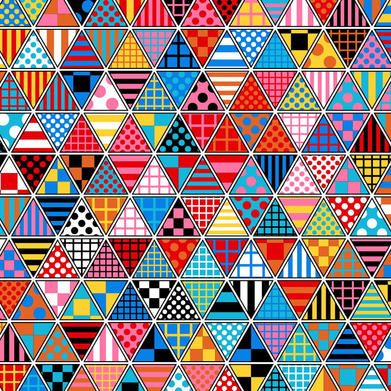 Triangle Tile #12