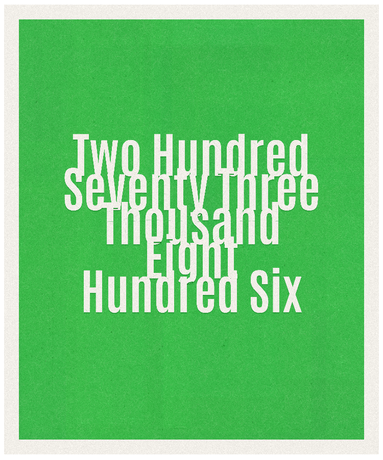 Count #273806