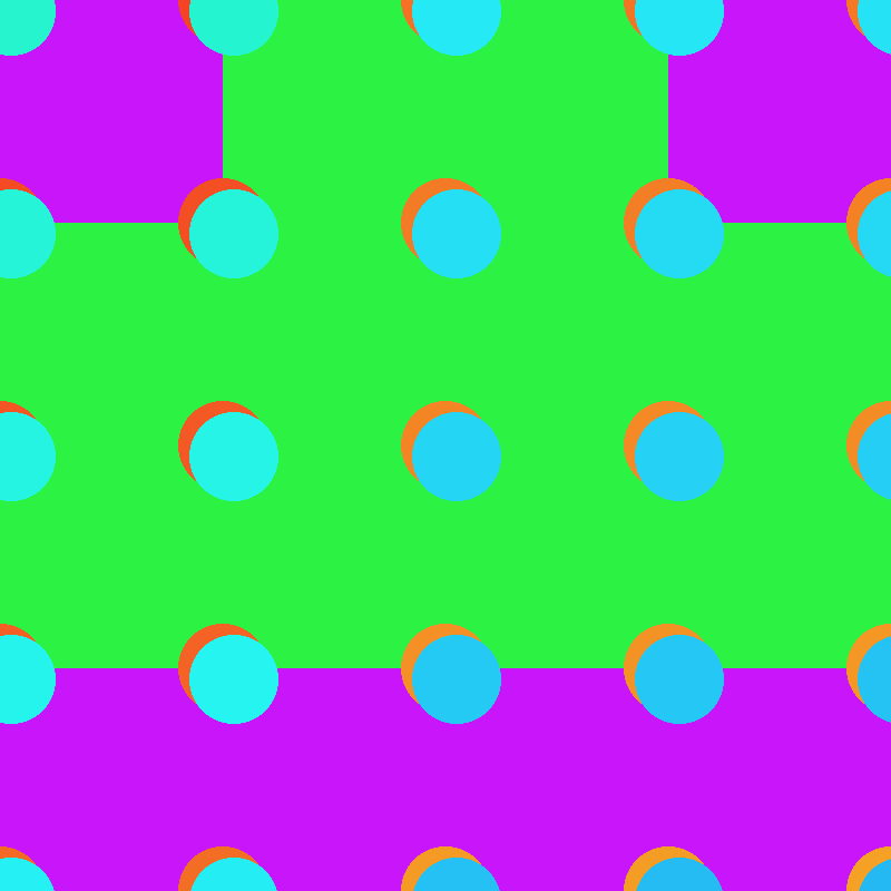 Squares and dots #1