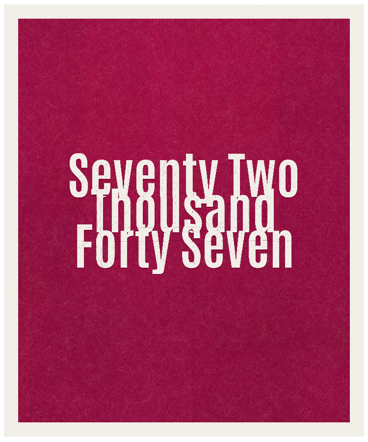 Count #72047