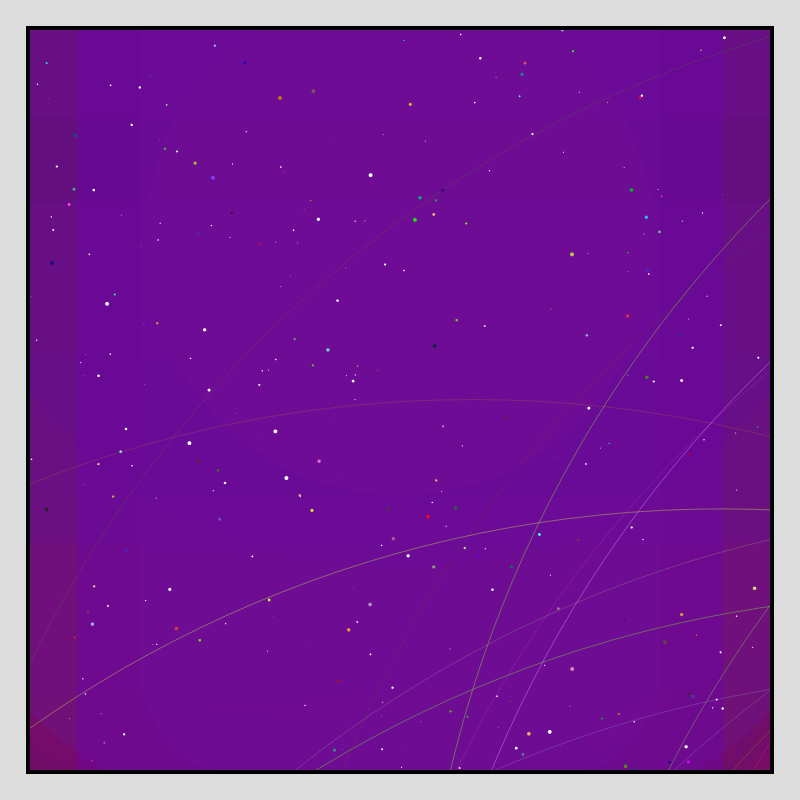 Color Field Starry B #37