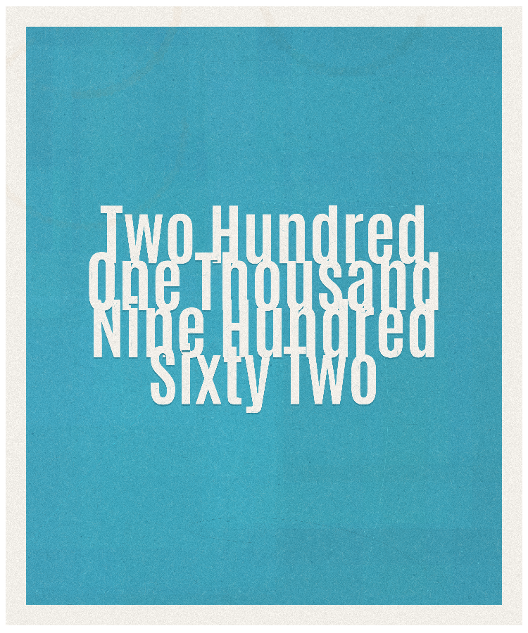 Count #201962