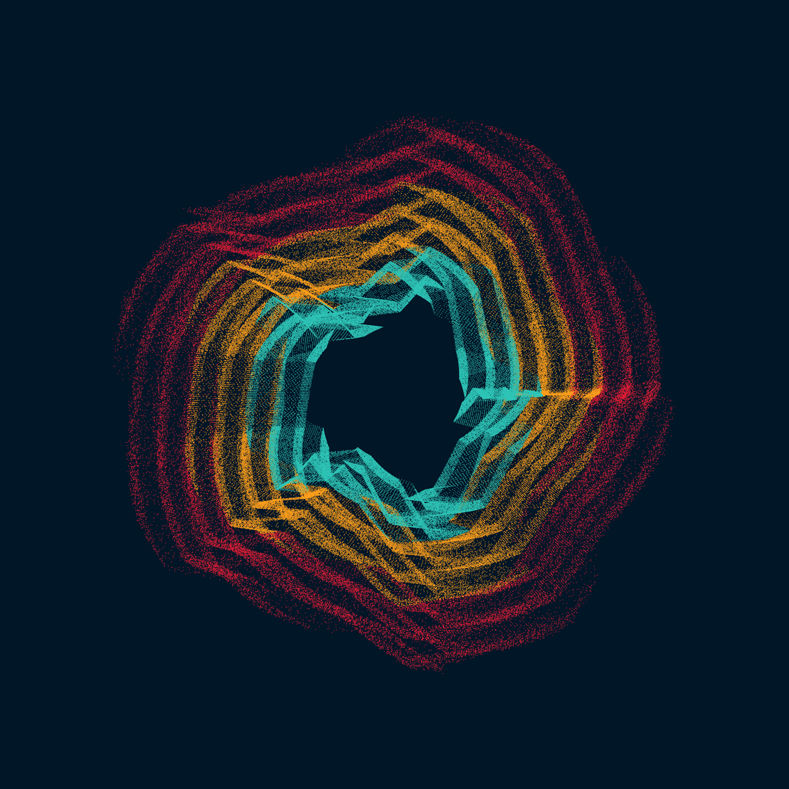 CIRCULAR MURMURATIONS #190