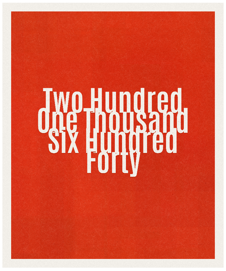 Count #201640