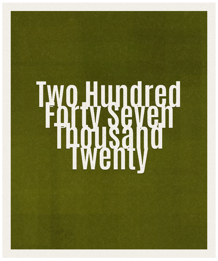 Count #247020