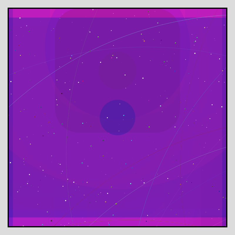 Color Field Starry B #44