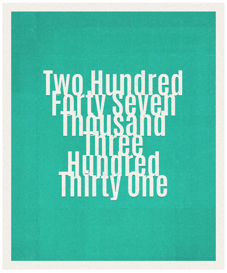 Count #247331