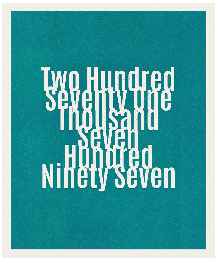Count #271797