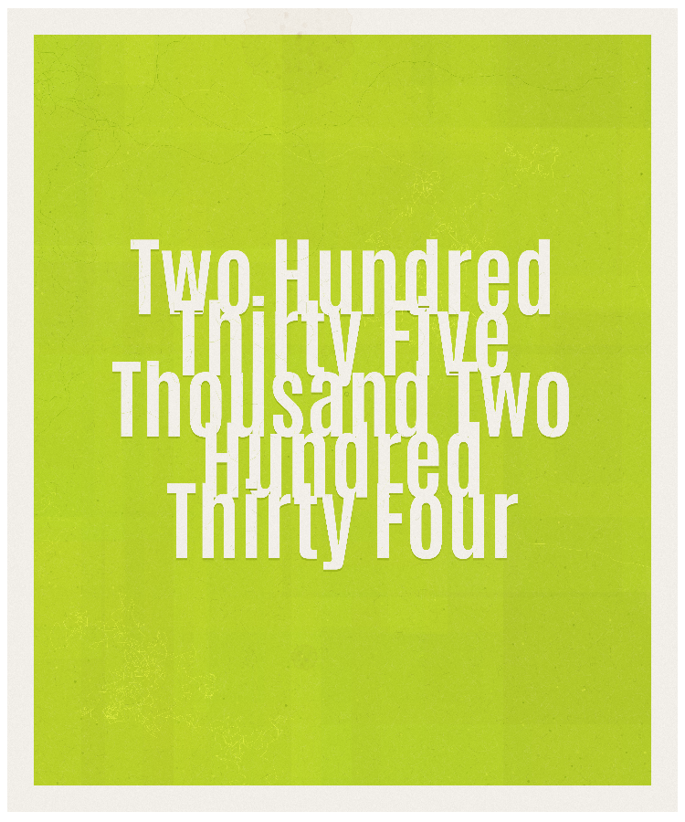 Count #235234