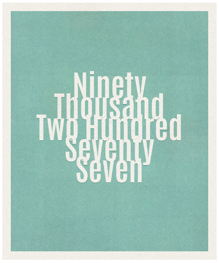 Count #90277