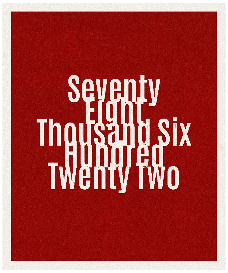 Count #78622