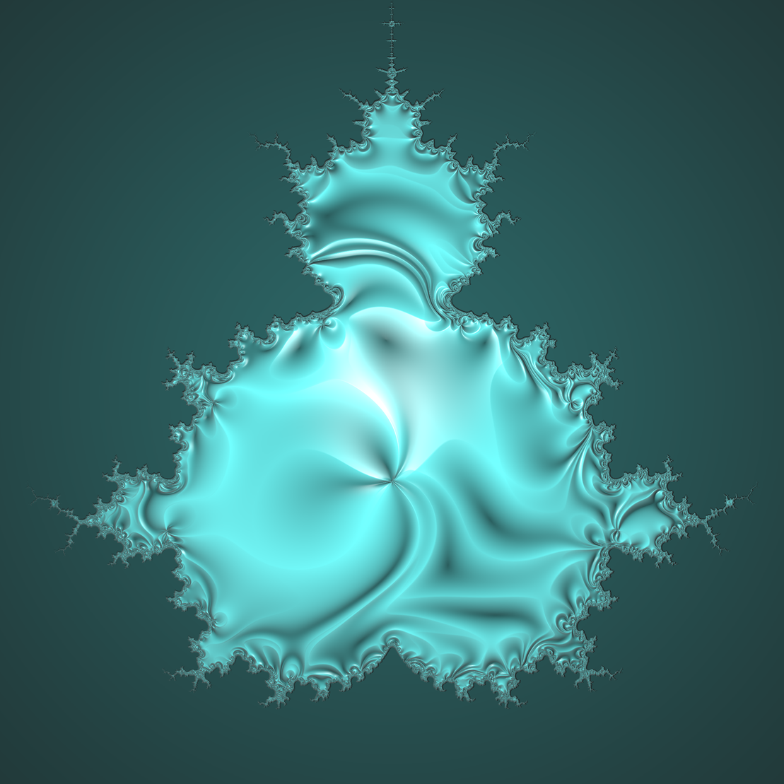 Warped Mandelbrot Fractal #9