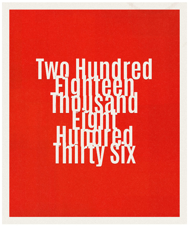Count #218836