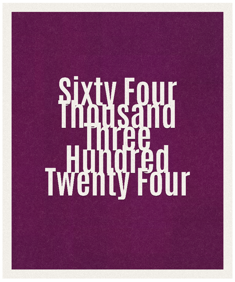 Count #64324