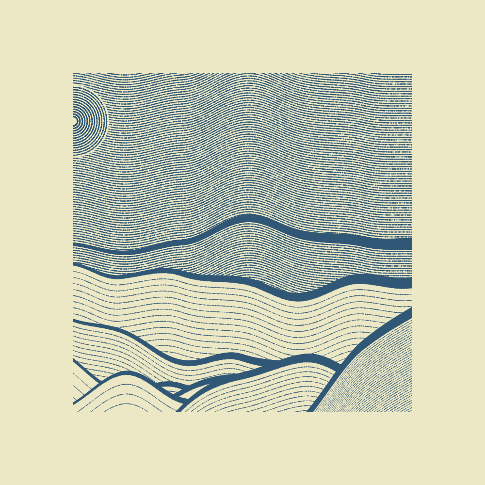 One color sketch #7