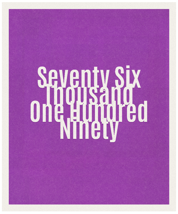 Count #76190