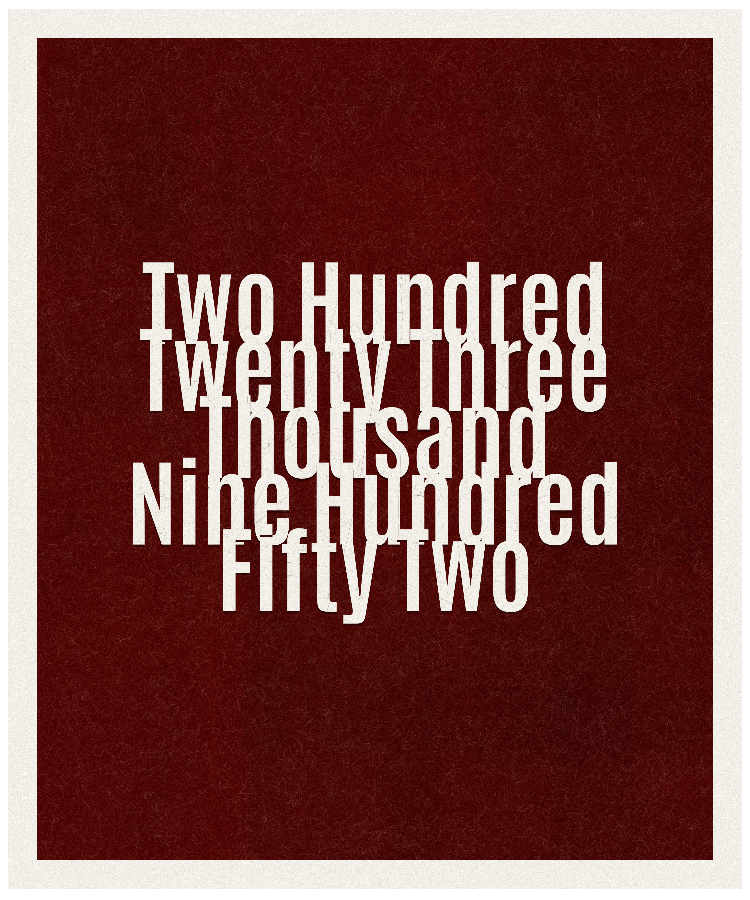 Count #223952