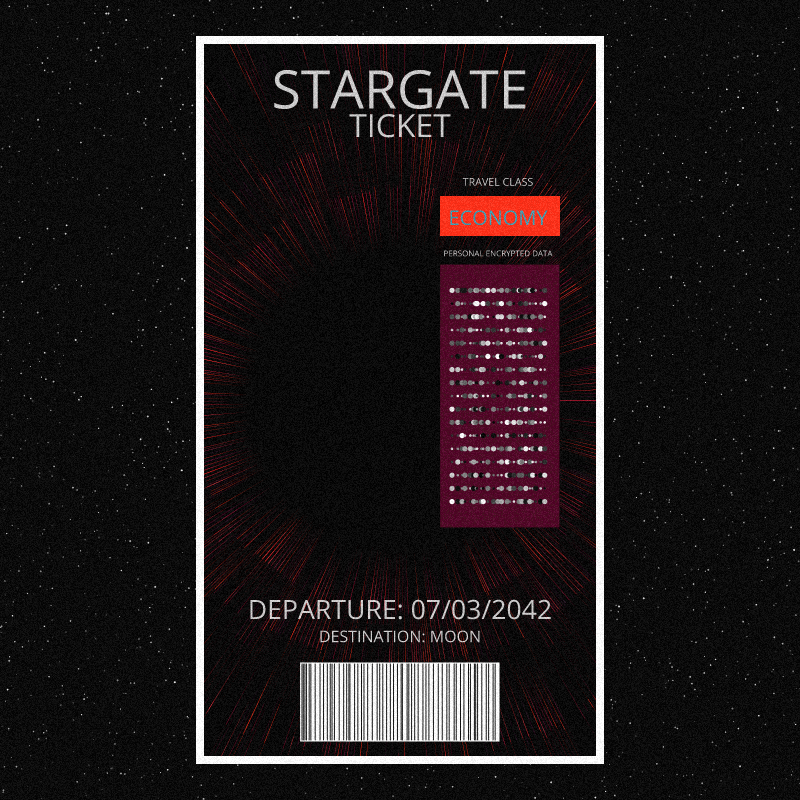 Stargate Ticket | Reboot #45