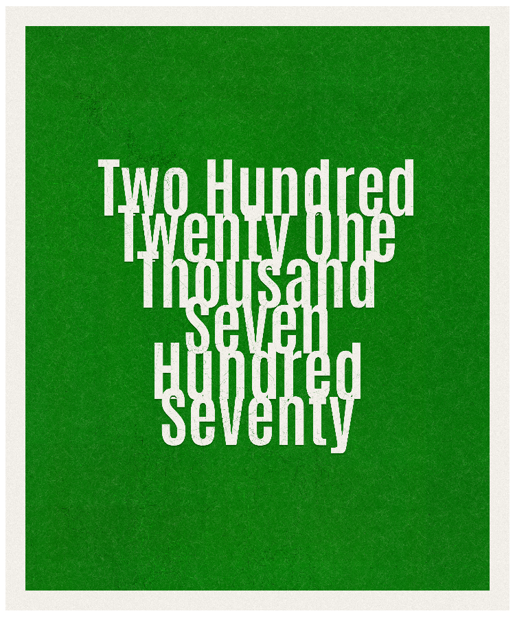 Count #221770