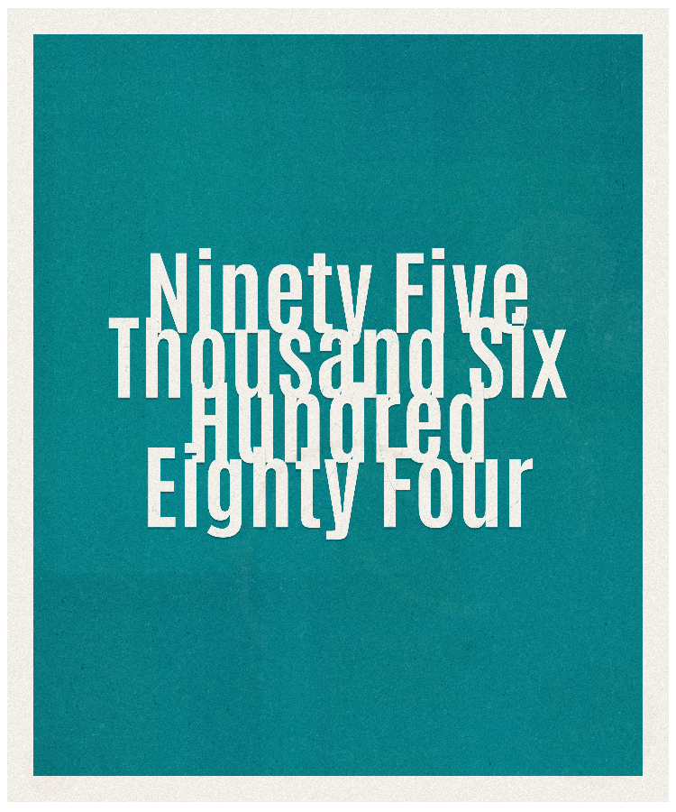 Count #95684