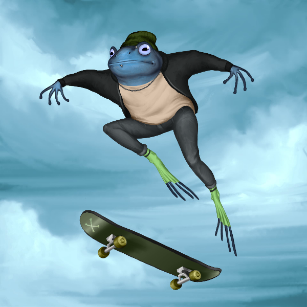 SKATER FROGS 🐸 #17