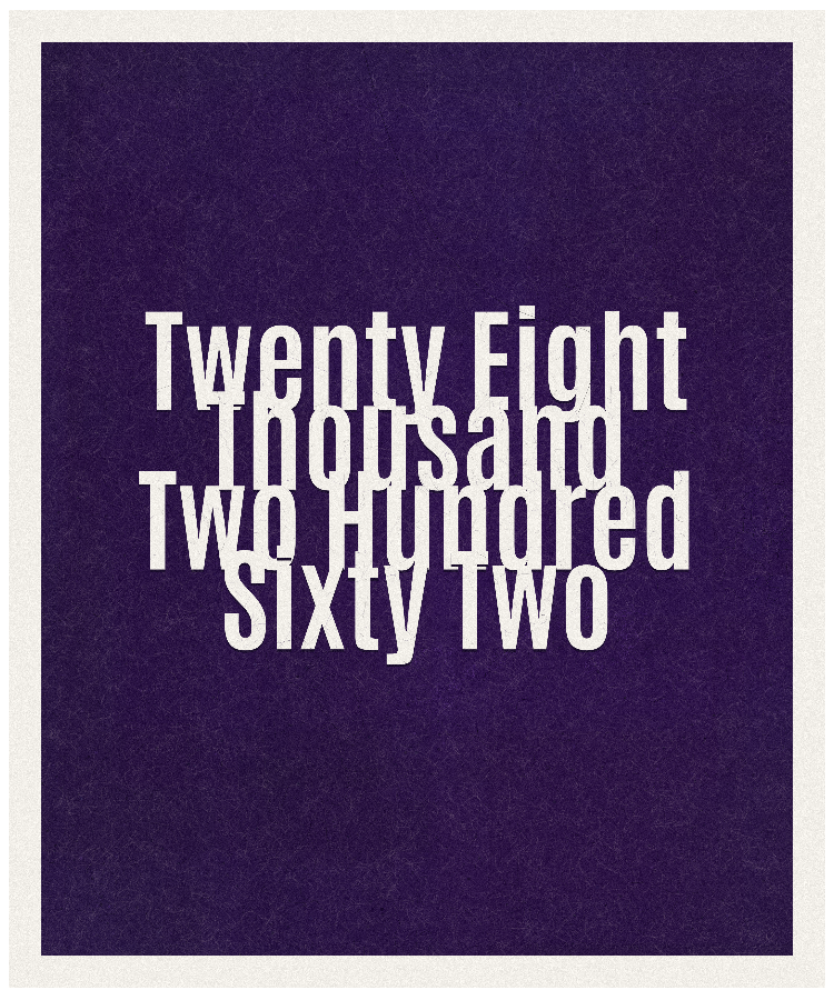 Count #28262