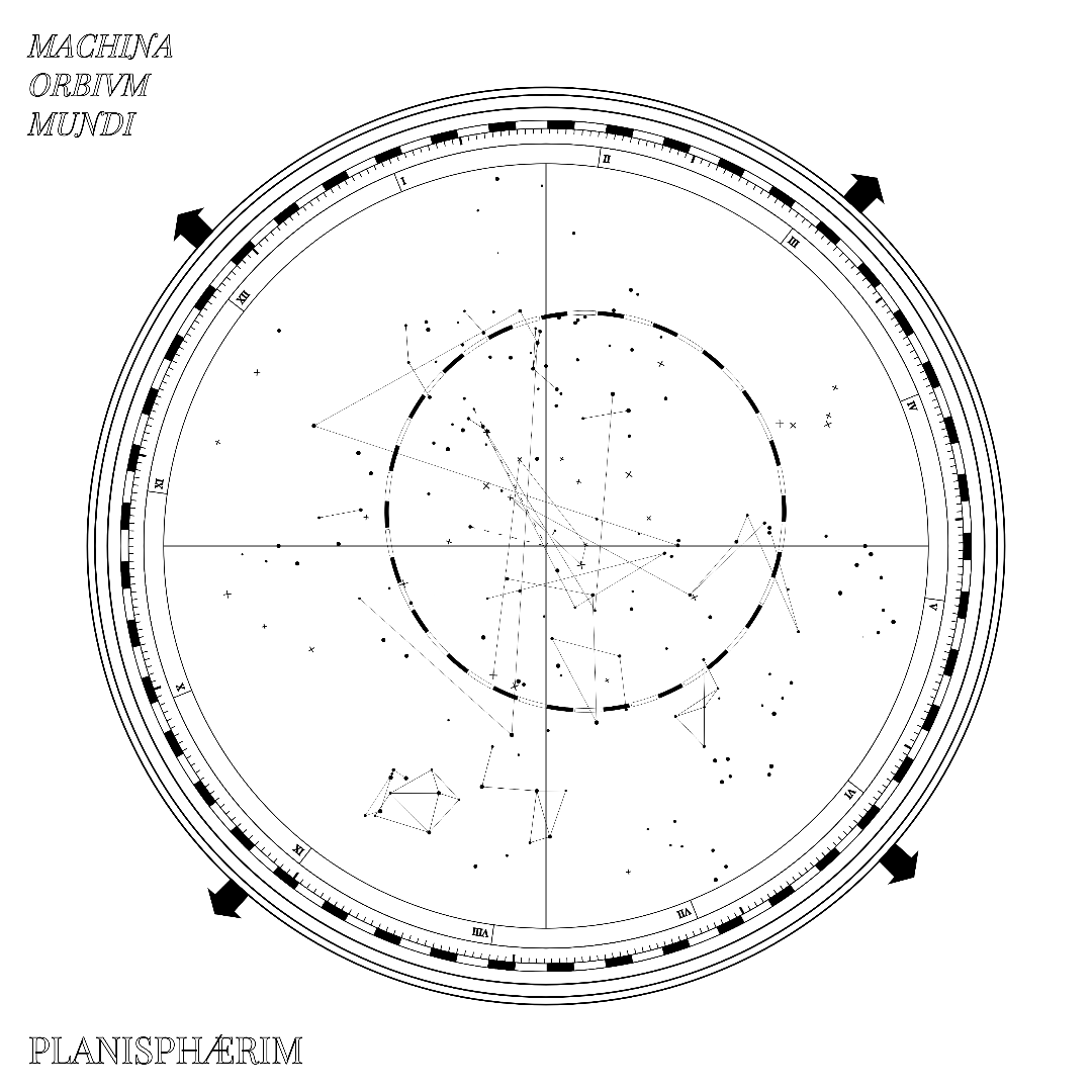 A Fictional Map Of Constellations #42