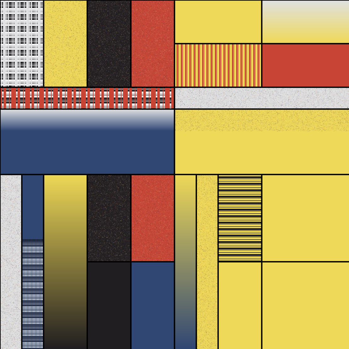 Agricultural Landscapes - Mondrian Edition #27