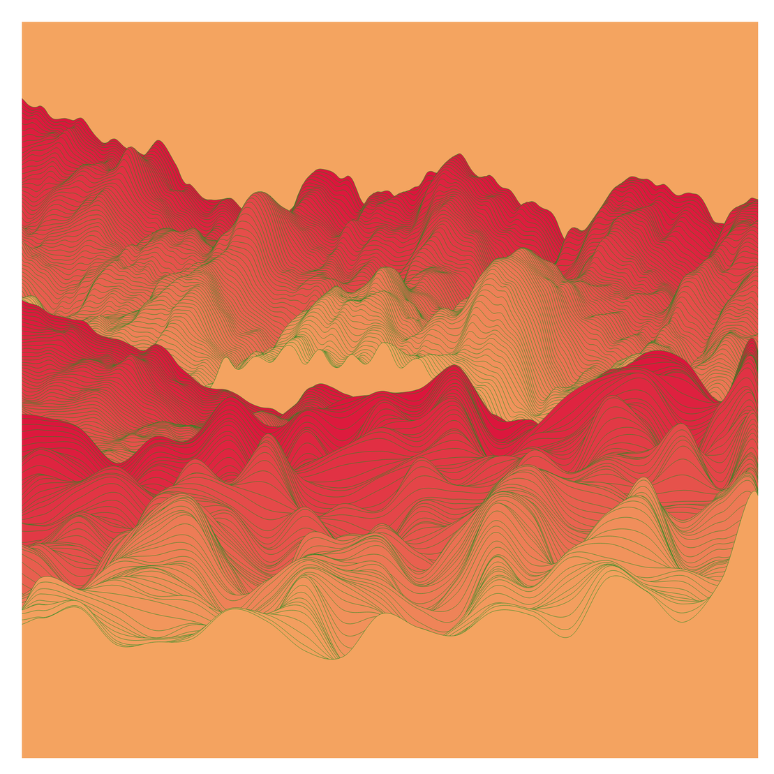 Random mountain generative 7.0 #3