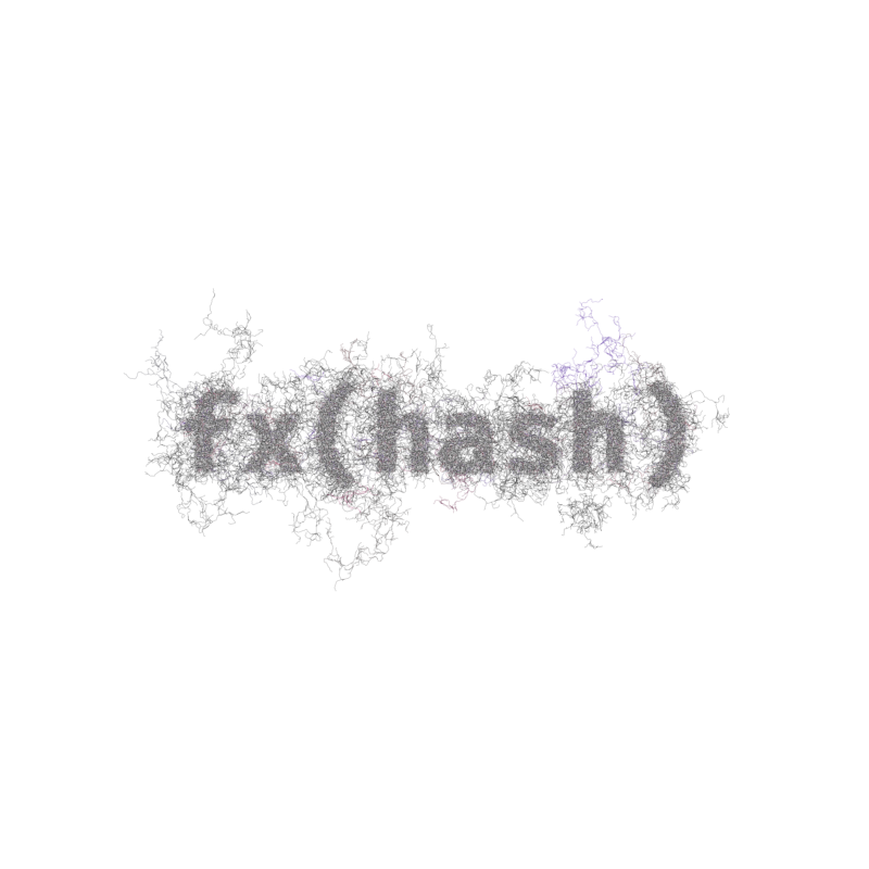 FXHASH Generative Logo #174