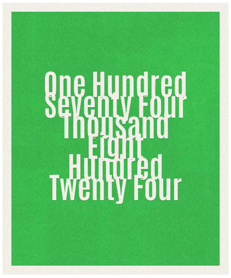 Count #174824