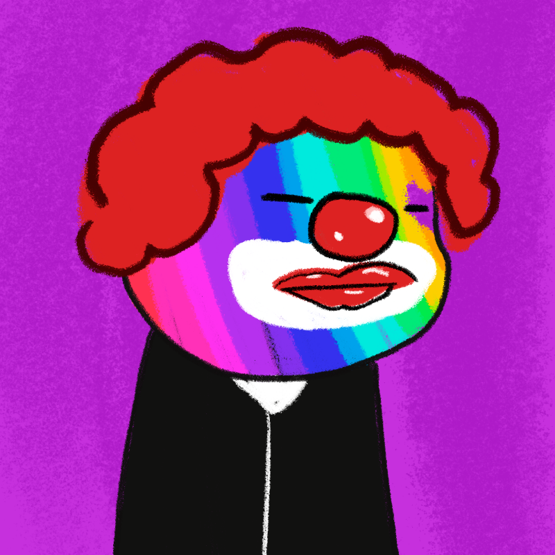 Peculiar clown #101