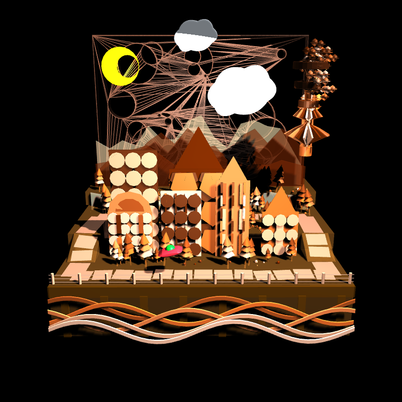 Paper Art 3D #126