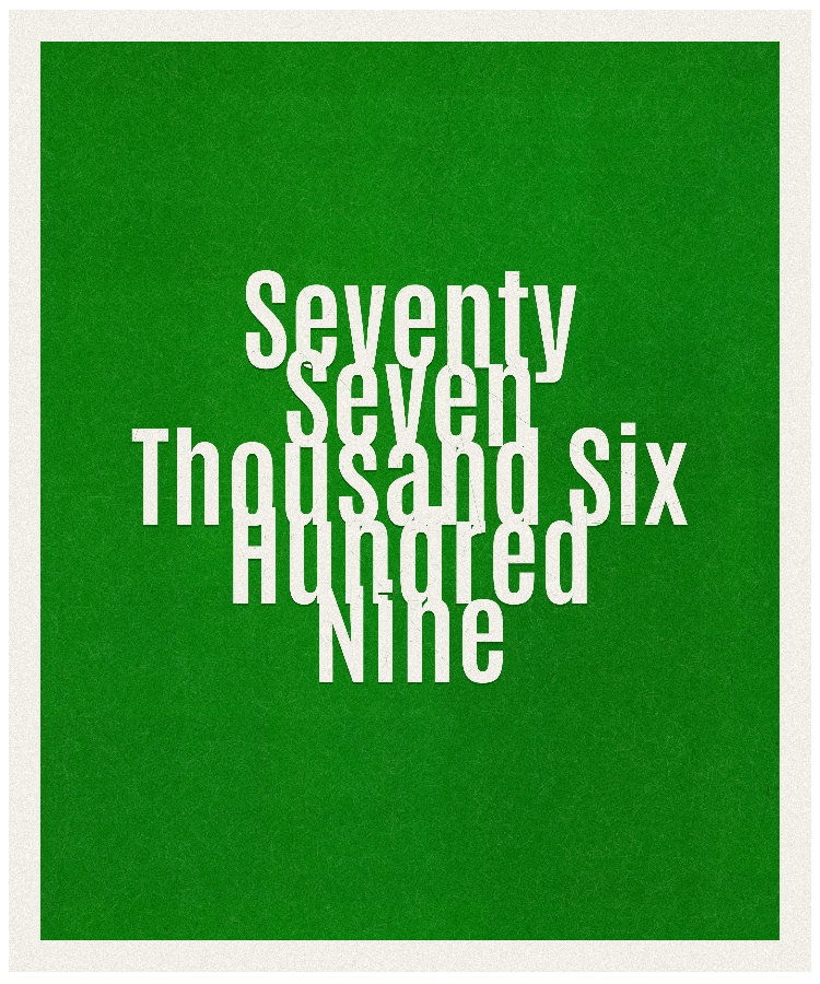 Count #77609