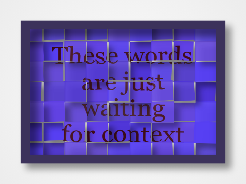 The Metaphor Machine #2839