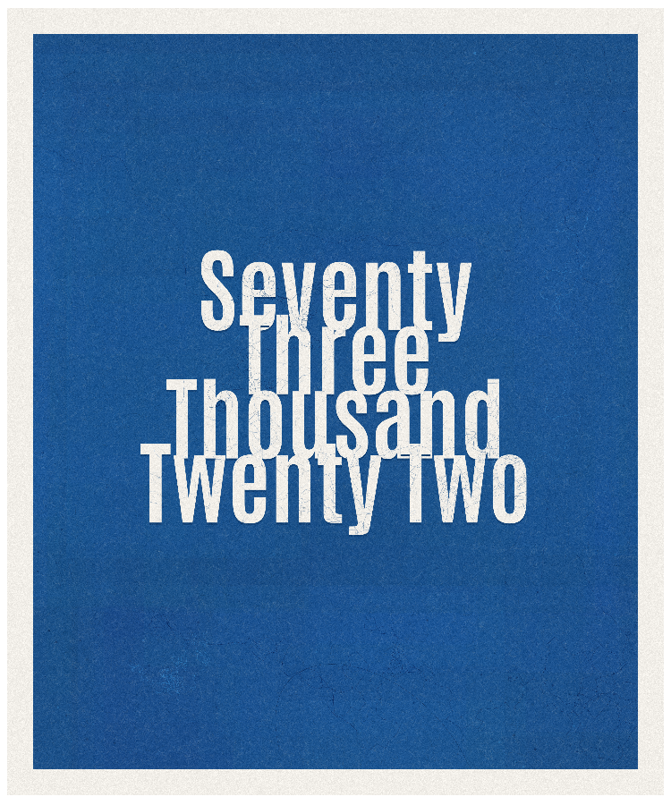 Count #73022