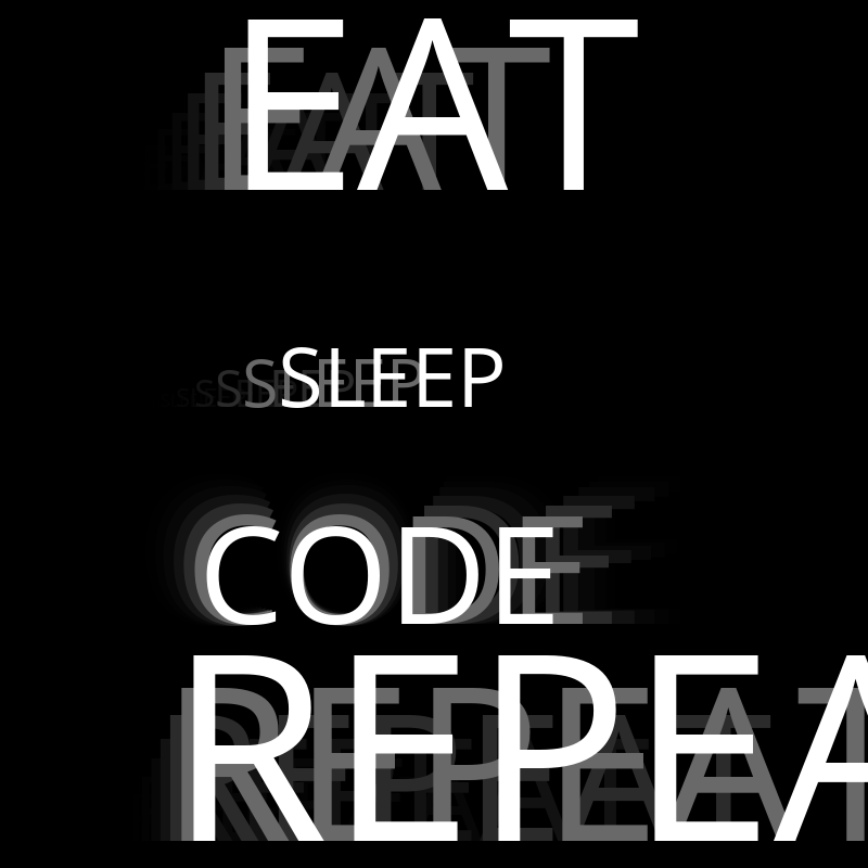 Eat Sleep Code Repeat #31