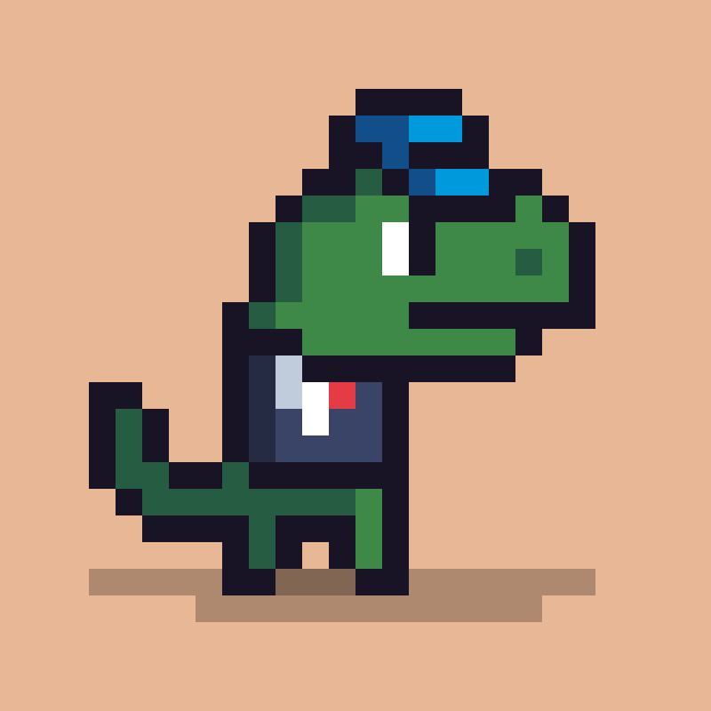 Pixel Dinos #196