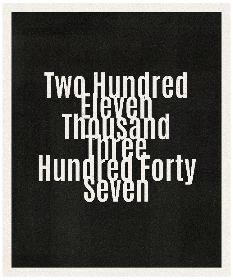 Count #211347