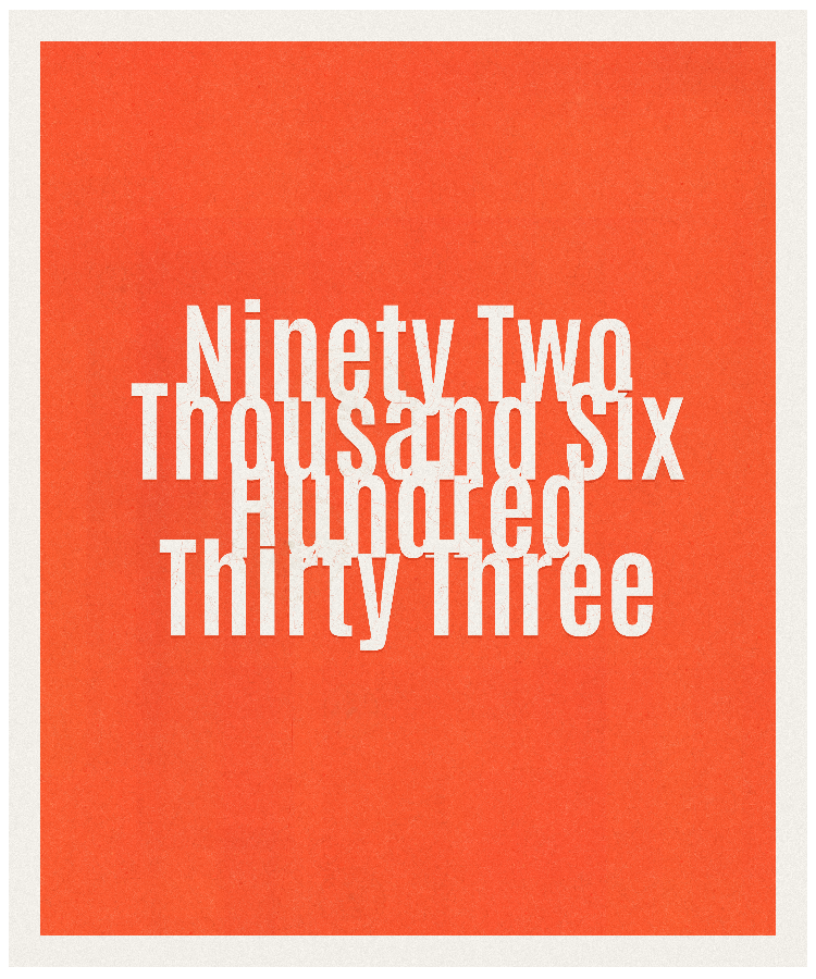 Count #92633