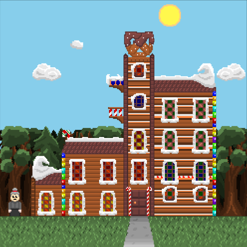 2D Mansion Candy House #92