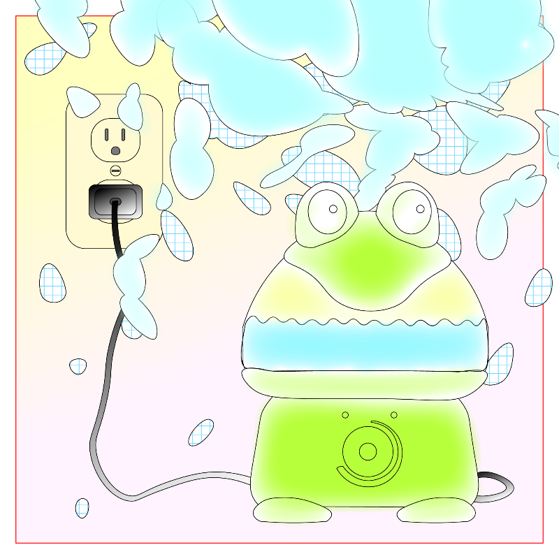 Frog Humidifier #25