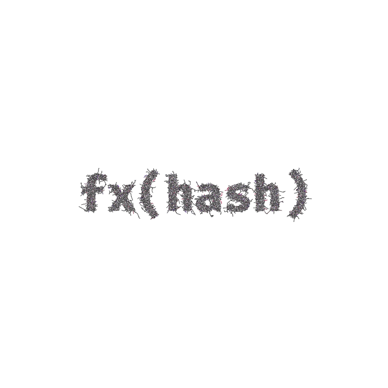 FXHASH Logo with Features #503