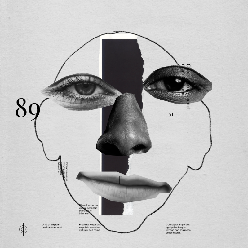 Collage faces #107