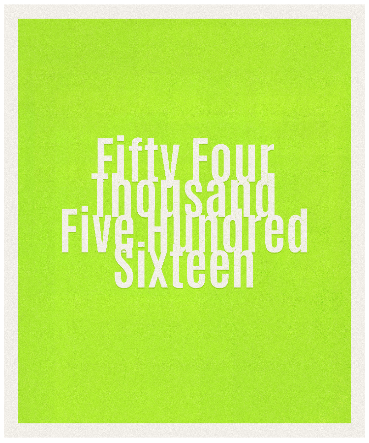 Count #54516