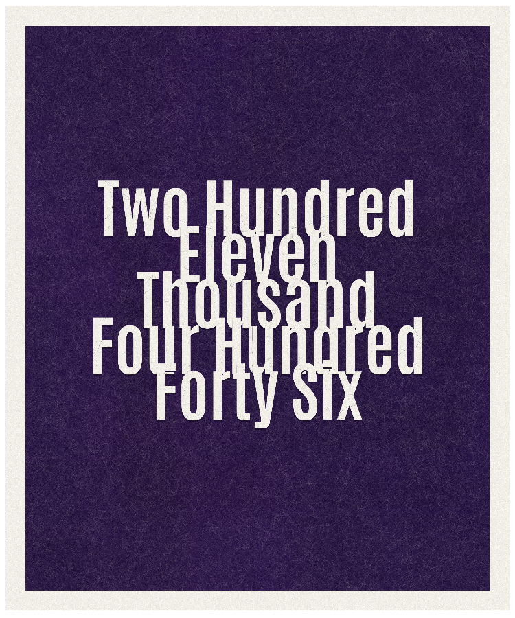 Count #211446