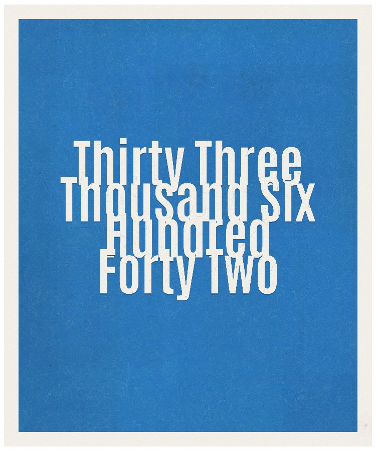 Count #33642