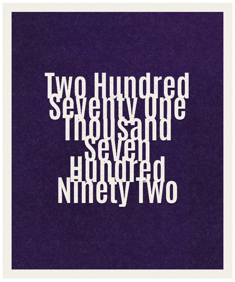 Count #271792